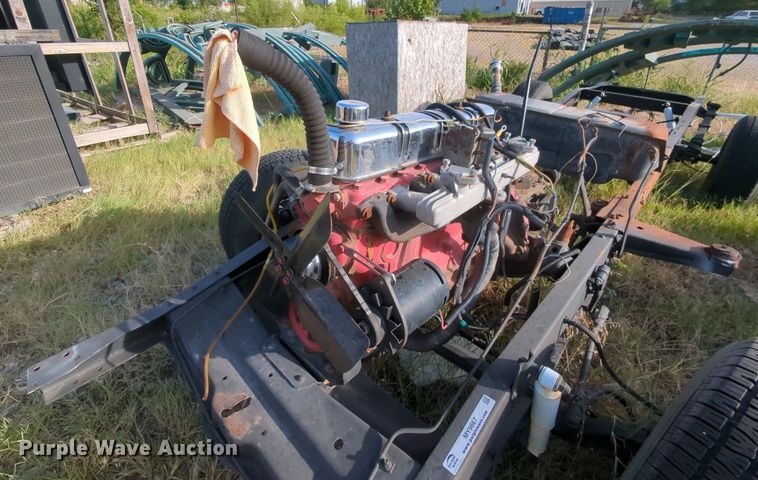 image for item MY9867 1956 Ford  truck chassis