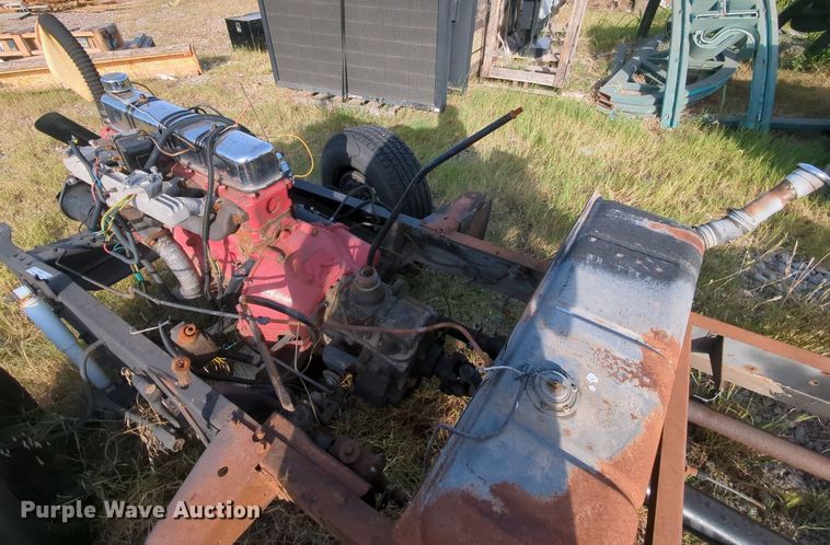 image for item MY9867 1956 Ford  truck chassis