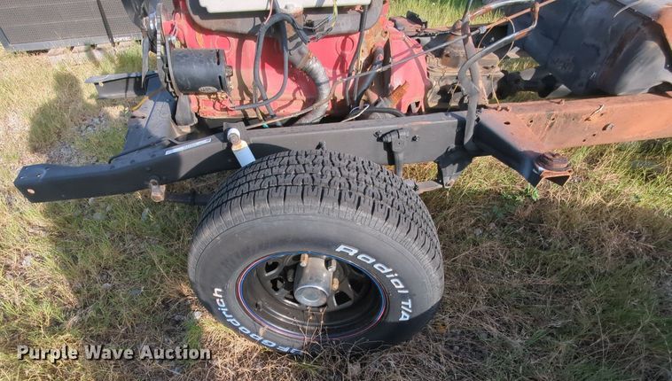 image for item MY9867 1956 Ford  truck chassis