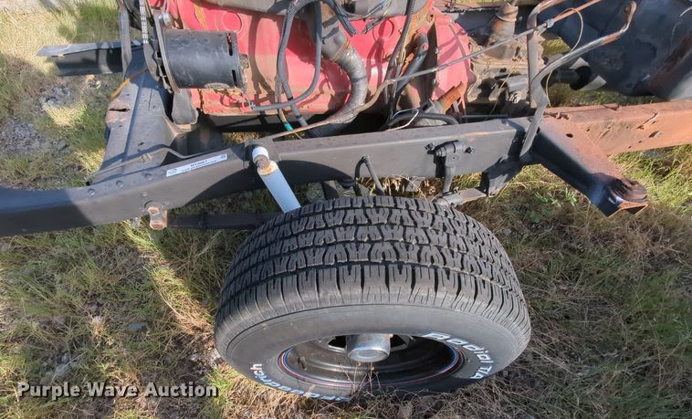 image for item MY9867 1956 Ford  truck chassis