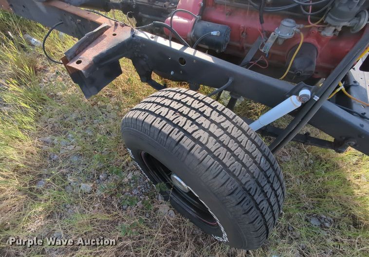 image for item MY9867 1956 Ford  truck chassis