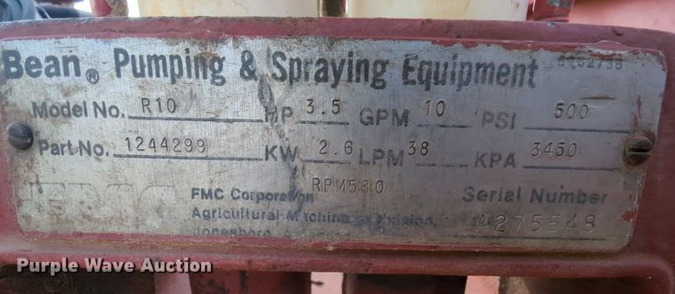 image for item MY9882 Bean R10  sprayer