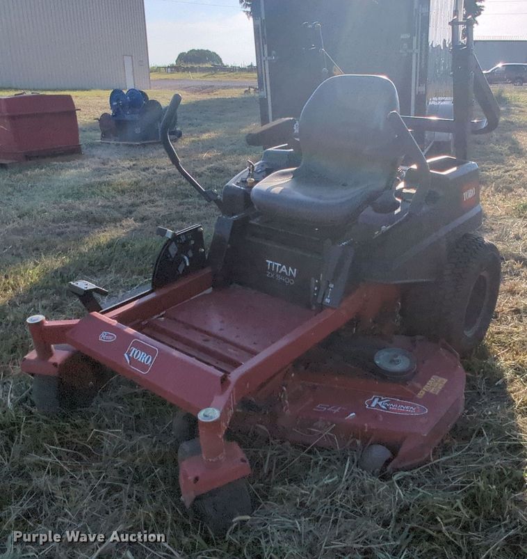 image for item MY9885 Toro Titan ZX 5400  ZTR lawn mower