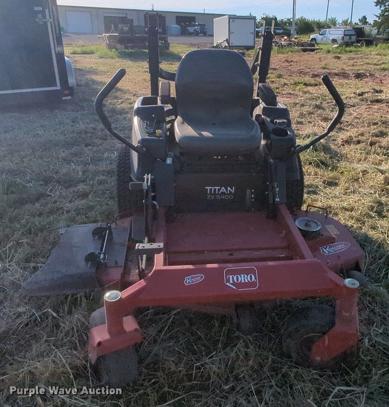image for item MY9885 Toro Titan ZX 5400  ZTR lawn mower
