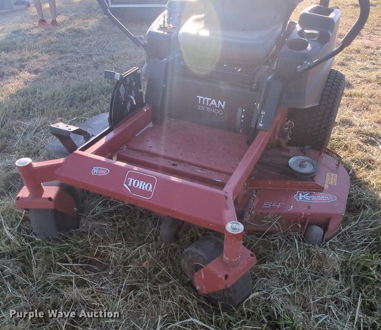 image for item MY9885 Toro Titan ZX 5400  ZTR lawn mower