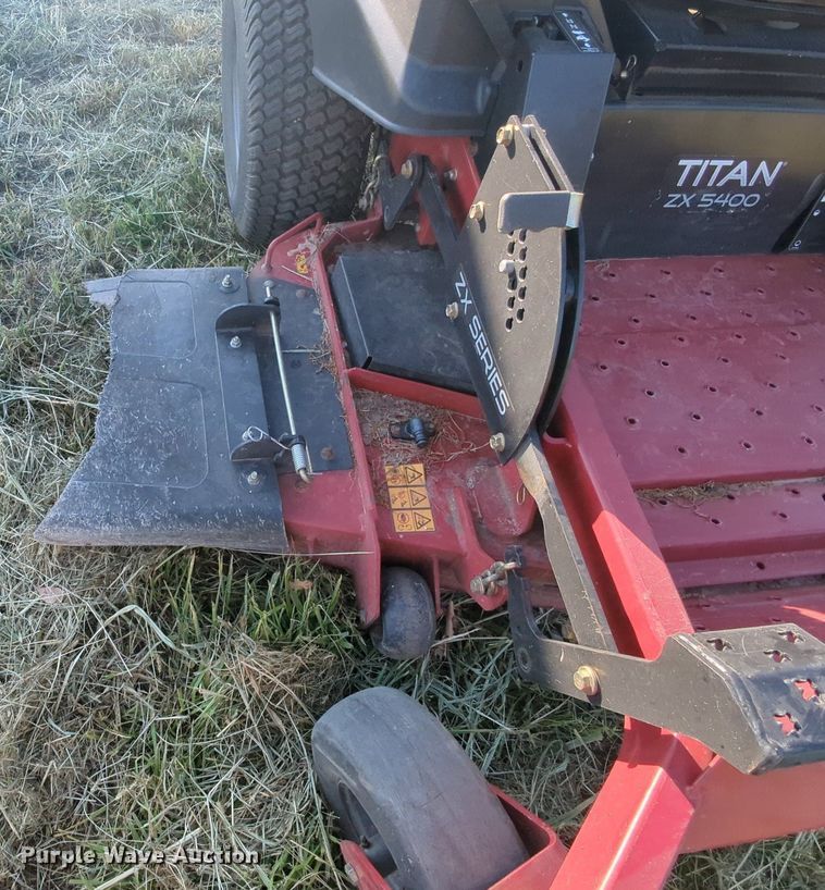 image for item MY9885 Toro Titan ZX 5400  ZTR lawn mower
