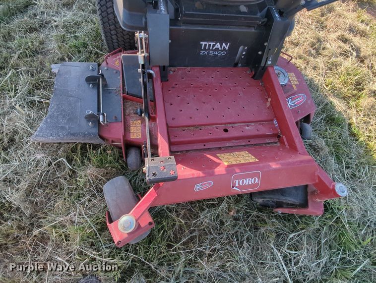 image for item MY9885 Toro Titan ZX 5400  ZTR lawn mower