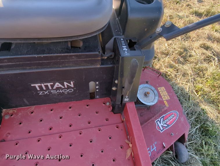 image for item MY9885 Toro Titan ZX 5400  ZTR lawn mower