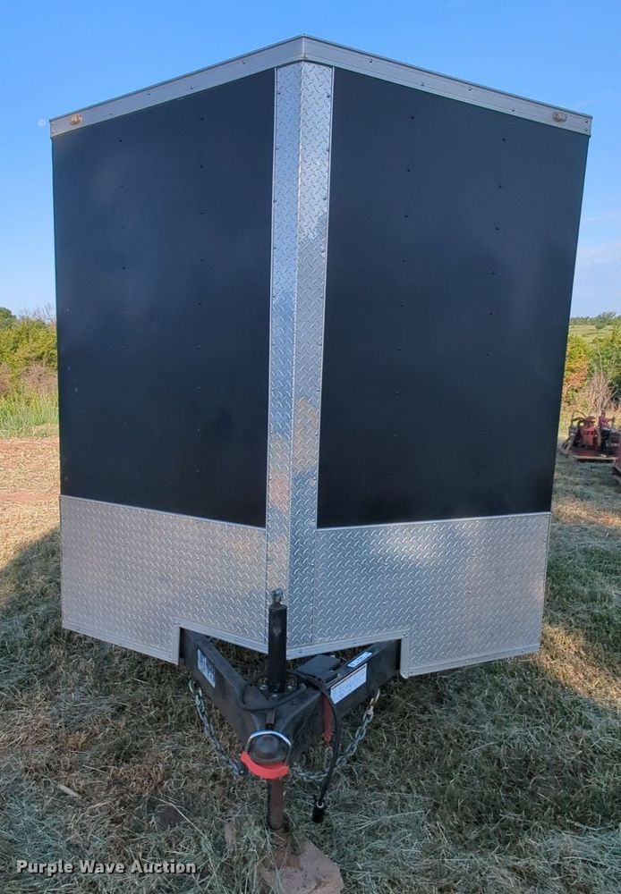 image for item MY9886 2016 Covered Wagon  enclosed cargo trailer