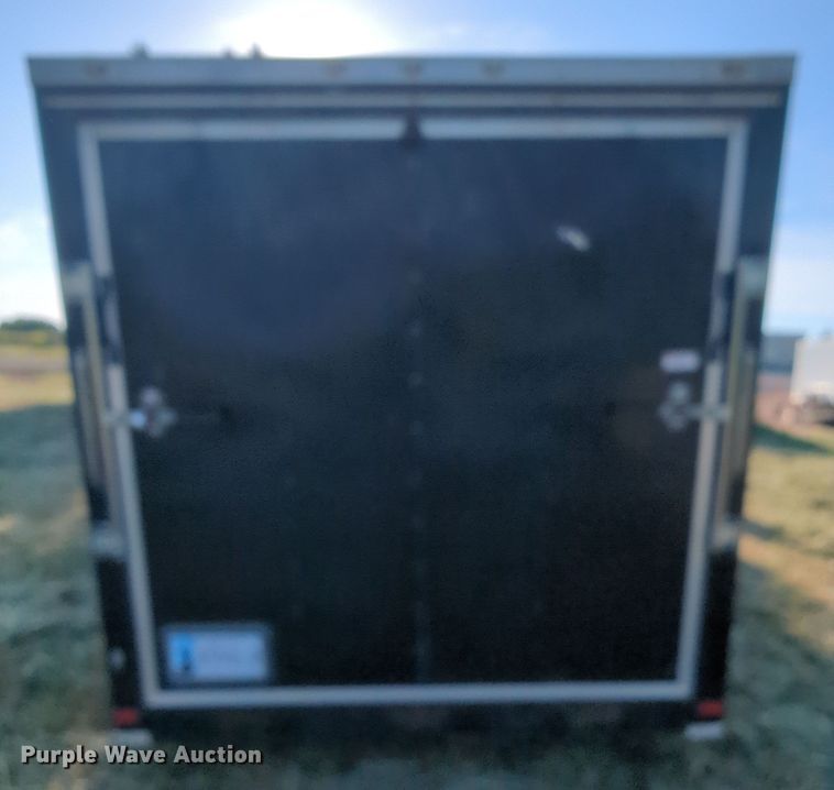 image for item MY9886 2016 Covered Wagon  enclosed cargo trailer