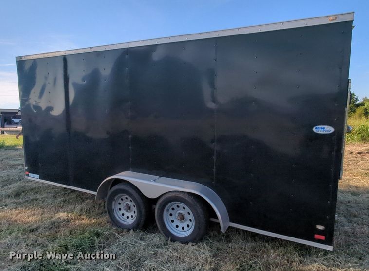 image for item MY9886 2016 Covered Wagon  enclosed cargo trailer