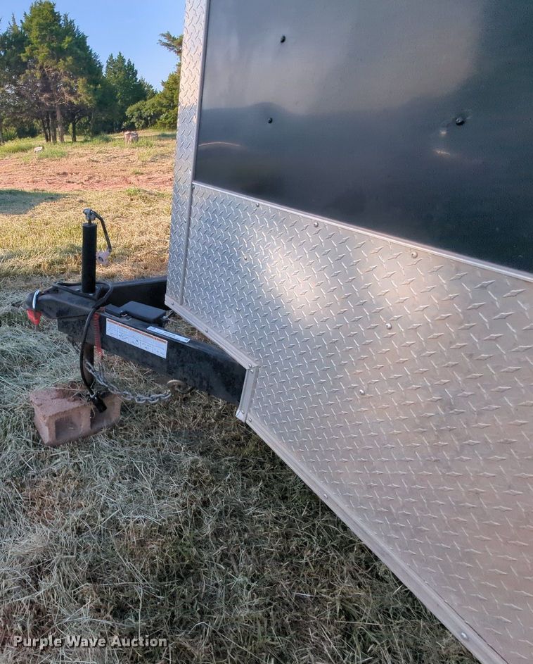 image for item MY9886 2016 Covered Wagon  enclosed cargo trailer