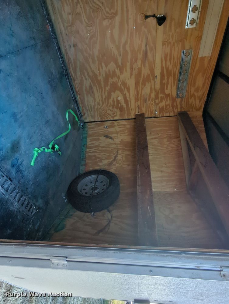 image for item MY9886 2016 Covered Wagon  enclosed cargo trailer