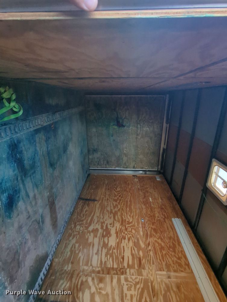 image for item MY9886 2016 Covered Wagon  enclosed cargo trailer