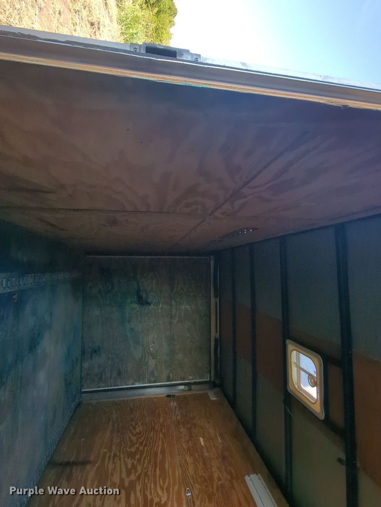 image for item MY9886 2016 Covered Wagon  enclosed cargo trailer