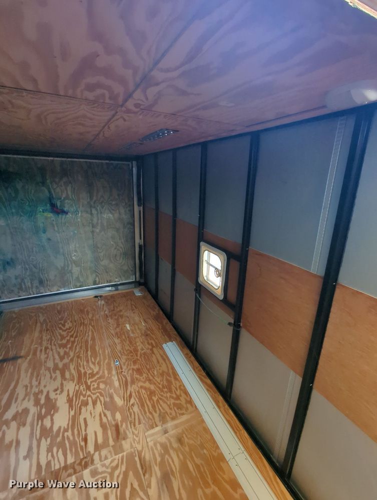 image for item MY9886 2016 Covered Wagon  enclosed cargo trailer