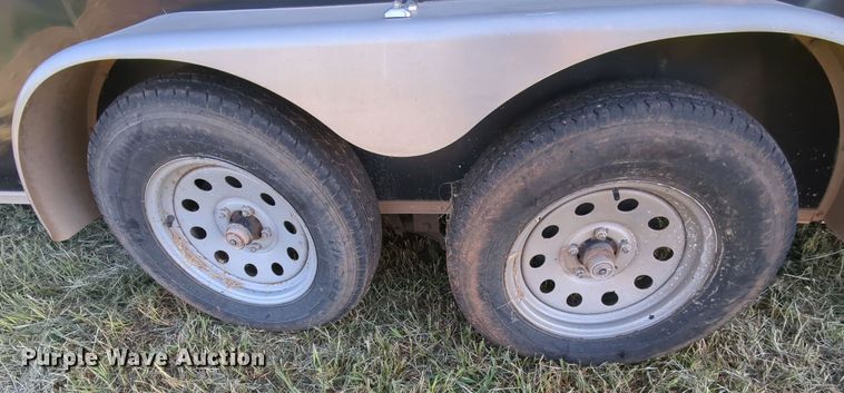 image for item MY9886 2016 Covered Wagon  enclosed cargo trailer