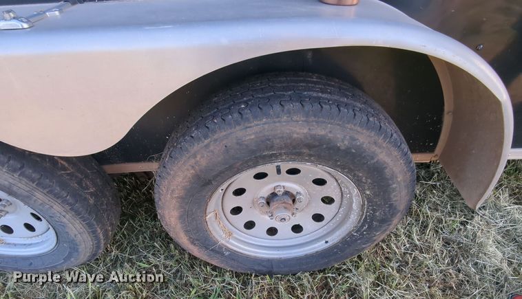 image for item MY9886 2016 Covered Wagon  enclosed cargo trailer