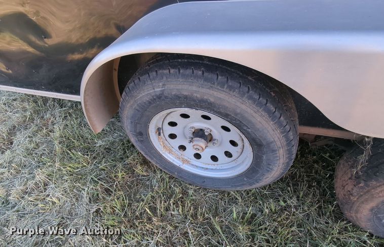 image for item MY9886 2016 Covered Wagon  enclosed cargo trailer