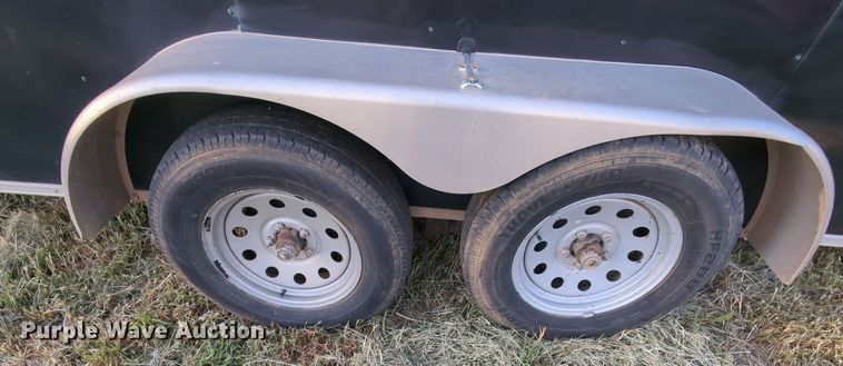 image for item MY9886 2016 Covered Wagon  enclosed cargo trailer