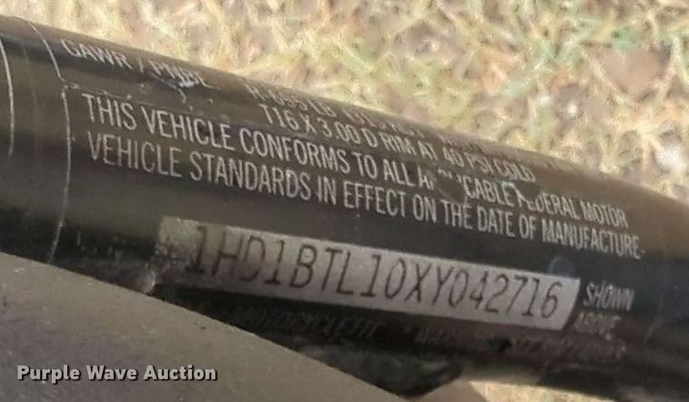 image for item MY9889 1999 Harley Davidson Night Train  motorcycle