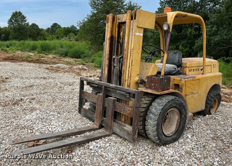 image for item NI9004 Hyster FL-7  forklift