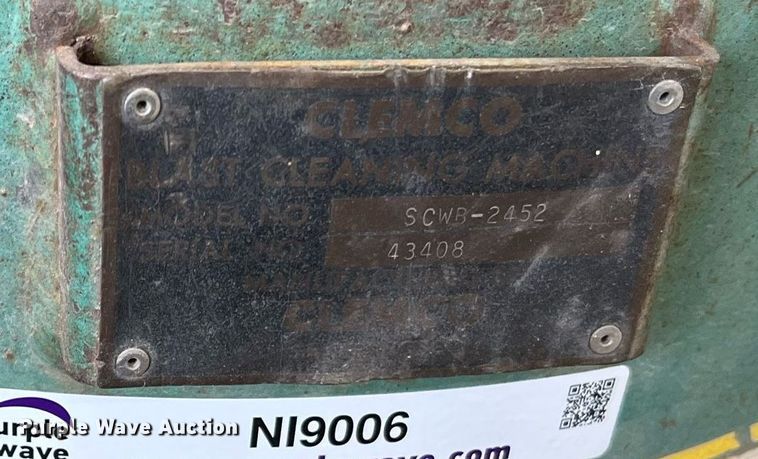 image for item NI9006 Clemco SCWB-2452  sandblaster