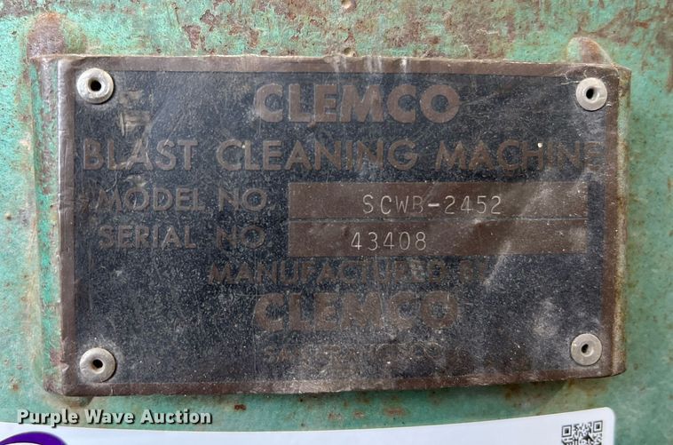 image for item NI9006 Clemco SCWB-2452  sandblaster