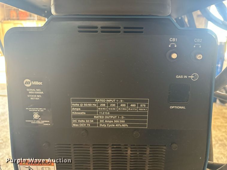 image for item NM9464 Miller XMV 350  welder
