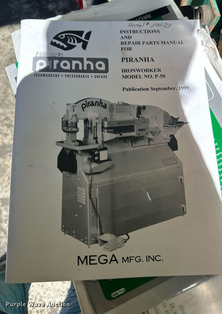 image for item NM9468 Piranha P50  iron worker