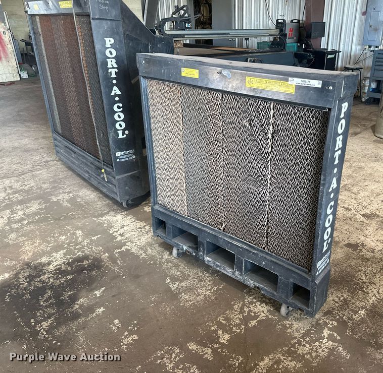 image for item NM9471 (2) Port-A-Cool evaporative coolers