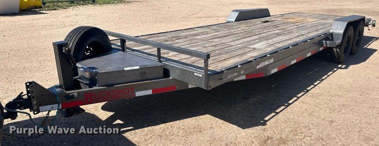 image for item NM9481 2022 Buckshot CH24  equipment trailer
