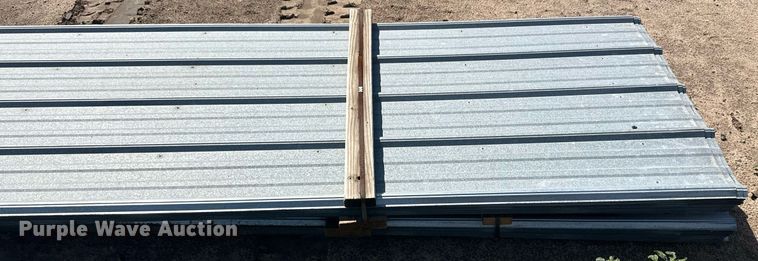 image for item NM9486 Approximately 280 sheets of metal siding/roofing