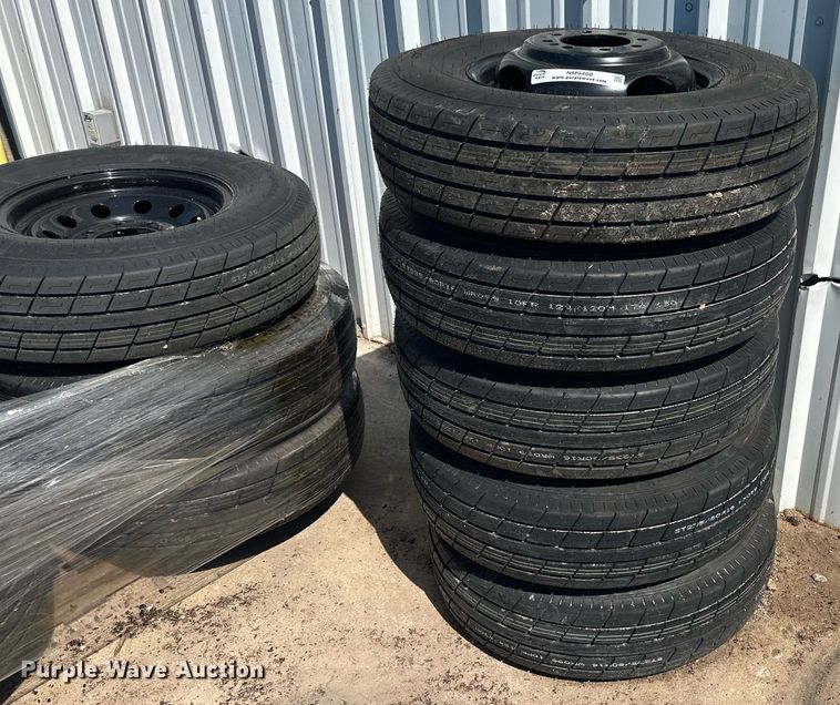 image for item NM9488 (5) 235/80R16 tires and wheels