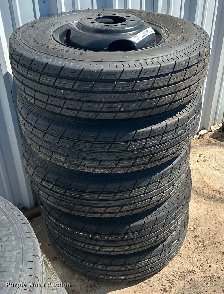 image for item NM9488 (5) 235/80R16 tires and wheels