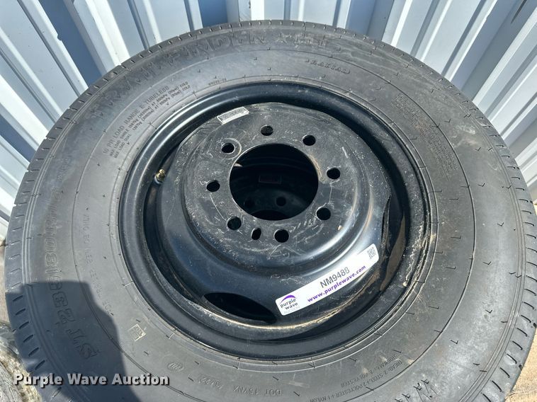 image for item NM9488 (5) 235/80R16 tires and wheels