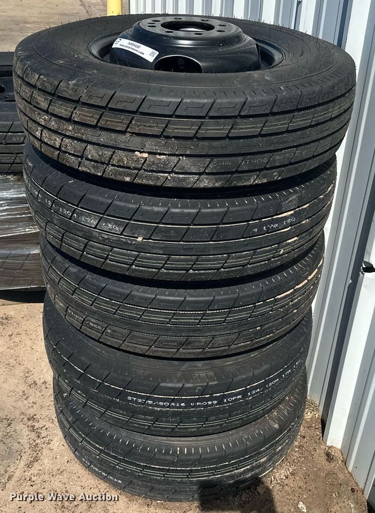 image for item NM9488 (5) 235/80R16 tires and wheels