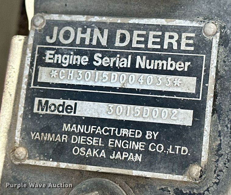 image for item NP9938 John Deere 3235A  reel mower