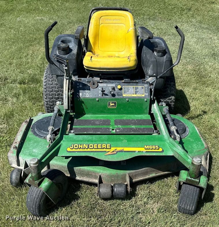 image for item NP9953 John Deere M665  ZTR lawn mower