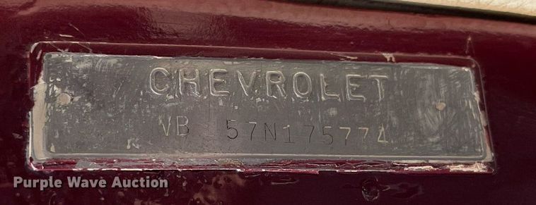 image for item NT9399 1957 Chevrolet Belair