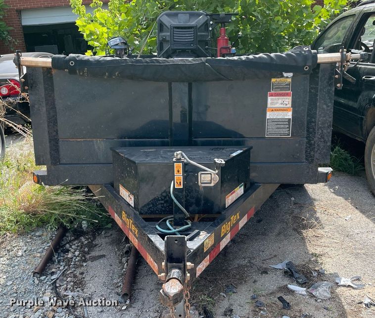 image for item NT9401 2021 Big Tex 90SR  dump trailer