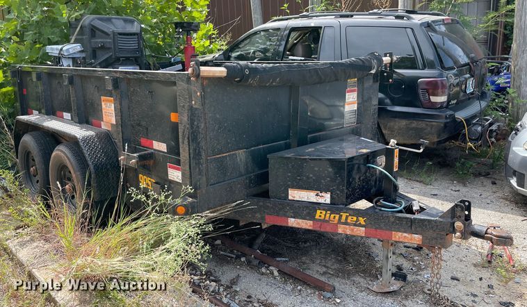image for item NT9401 2021 Big Tex 90SR  dump trailer