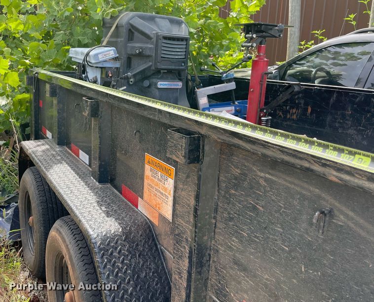 image for item NT9401 2021 Big Tex 90SR  dump trailer