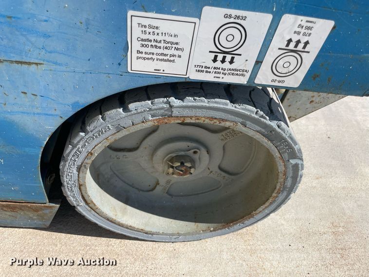 image for item NT9402 Genie GS-2632  scissor lift