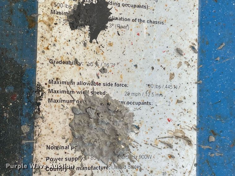 image for item NT9402 Genie GS-2632  scissor lift