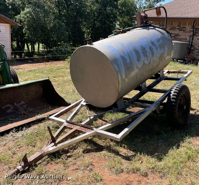 image for item NT9419 Shop built  tank trailer