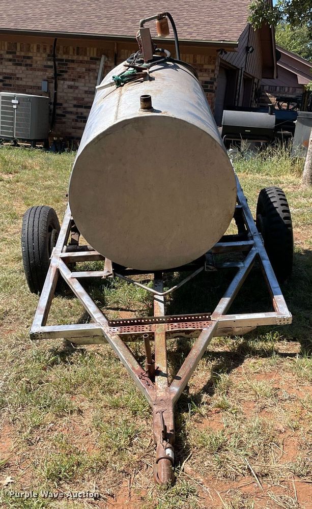 image for item NT9419 Shop built  tank trailer