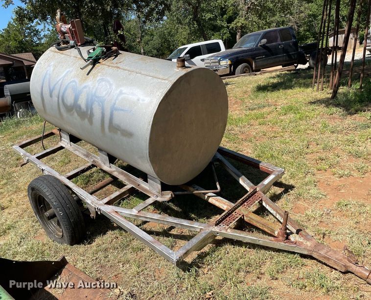image for item NT9419 Shop built  tank trailer