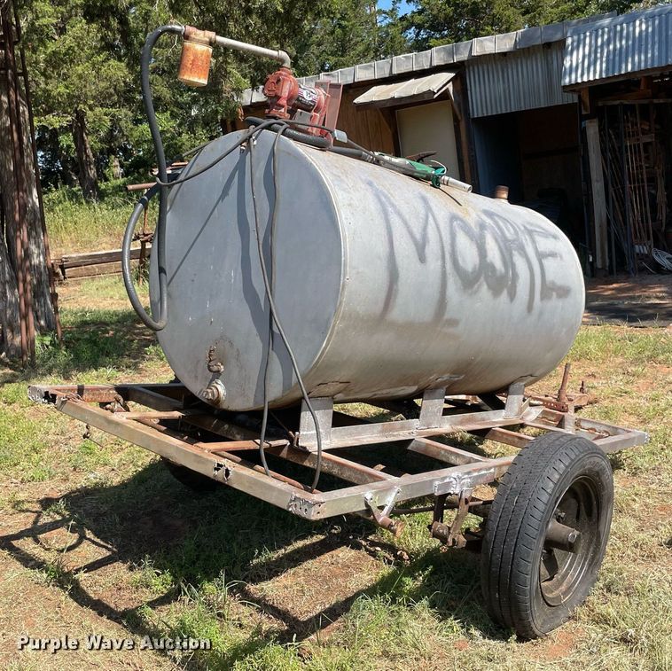 image for item NT9419 Shop built  tank trailer