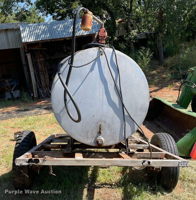 image for item NT9419 Shop built  tank trailer